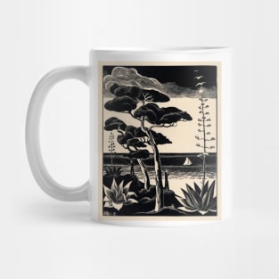 Scenery Saint-Raphael Coast South of France 1930 Bernard Essers Mug